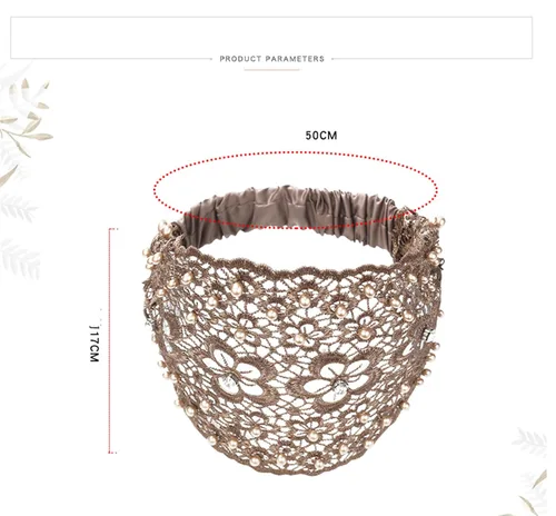 Miniatura 4 de Bincout Meerore Diademas para mujer, estilo bohemio, elásticas, huecas, con diamantes de imitación, para niñas, turbante cruzado, liso, para yoga