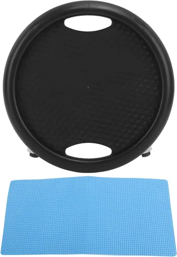 Miniatura 5 de Tabla de ejercicios abdominales, patineta de ejercicio abdominal unisex, 4 rodillos de 360 grados con almohadilla multifuncional, tabla de ejercicio