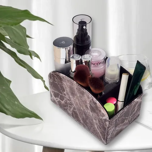 Miniatura 5 de Soporte remoto para cama, organizador de controlador, accesorio para mesita de noche (marrón 1, 7.1 x 4.2 x 4.3 pulgadas)