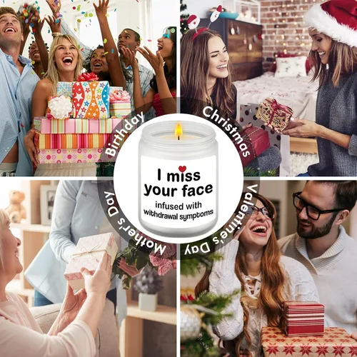 Miniatura 7 de Regalos divertidos para ella: regalos sarcásticos de cumpleaños y Navidad para mejor amiga, hermana, novia o esposa, vela perfumada personalizada