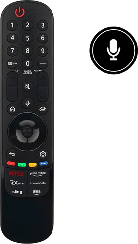 Miniatura 2 de Remoto de reemplazo por voz MR24GA aplicable para LG Smart TV 2024 modelos 75UT8000AUA 42OLEDC4AUA 43UT7550AUA 50UT7550AUA 48OLEDC4AUA 65OLEDC4AUA