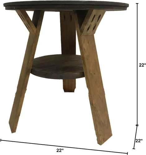 Miniatura 3 de Mesa auxiliar de ajedrez para decoración de sala de estar, mesa auxiliar pequeña
