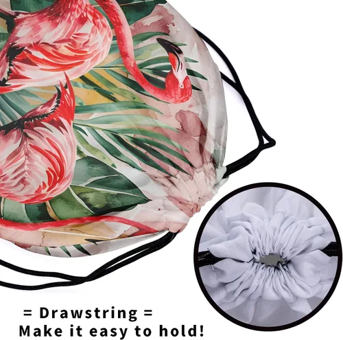 Miniatura 145 de Bolsa de agarre de gimnasia de piel de animal, bolsa de gimnasia con cordón ajustable, bolsa de cuerda para fauna silvestre, Mariposas Galaxy