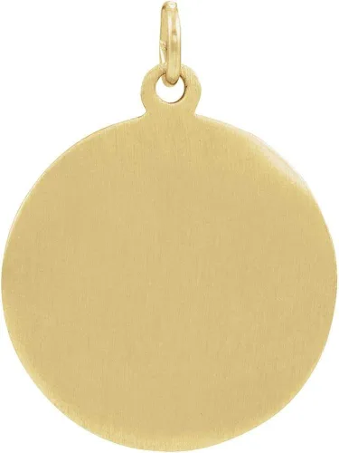 Miniatura 3 de Colgante de Medalla Nuestra Señora del Monte Carmelo de 0.472 in (0.472 in)