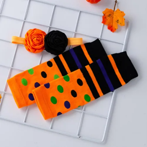 Miniatura 2 de Conjunto de mameluco de manga corta para bebé recién nacido, con estampado de Halloween, camiseta larga