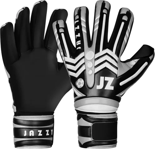 Miniatura 10 de Guantes de portero de fútbol profesional para adultos jóvenes, guantes de portero con protección extraíble para los dedos, transpirables, agarre