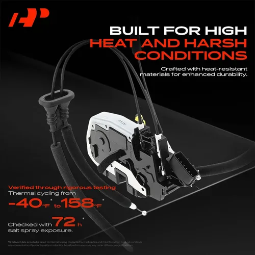 Miniatura 4 de A-Premium Actuador de cerradura de puerta compatible con Nissan Rogue 2008-2015, Rogue Select 2014-2015, Sport Utility, delantero izquierdo