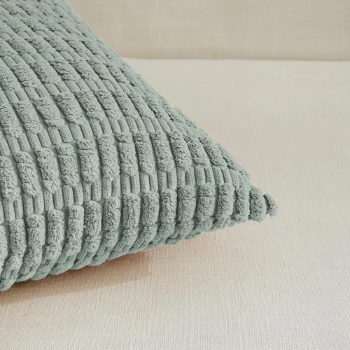 Miniatura 136 de Fancy Homi - Paquete de 2 fundas de almohada decorativas de color taupe de 22 x 22 pulgadas para sala de estar, sofá, cama, estilo rústico, bohemio