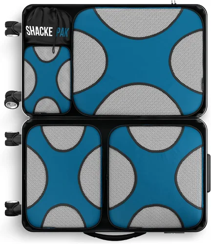 Miniatura 2 de Shacke Pak - Juego de 5 cubos de embalaje - Organizadores de viaje con bolsa de lavandería