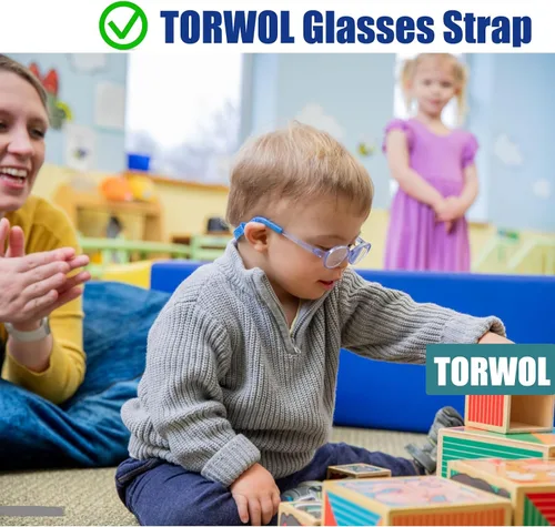 Miniatura 4 de Correa ajustable para gafas de sol para niños, 5 piezas, retenedor de gafas sin cola, banda duradera para gafas de sol