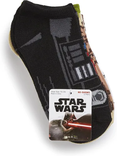 Miniatura 4 de STAR WARS Paquete de 5 calcetines invisibles para niño
