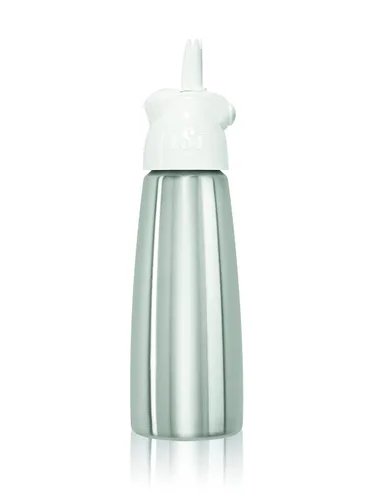 iSi North America Easy Whip Plus (1 pinta) - Batidor de crema con botella de acero inoxidable, fácil de usar para aderezos con sabor casero,
