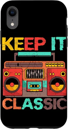 Miniatura 24 de Keep It Classic Radio 80s 90s Retro Vintage Cassette Player Funda para iPhone 17 Pro Max