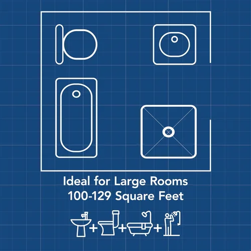 Miniatura 7 de Broan-NuTone Ventilador de escape de baño, fácil de instalar, potente 110 CFM, silencioso 1.0 Sones, Energy Star