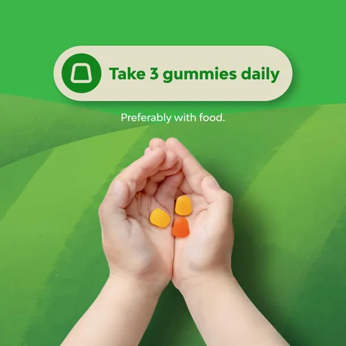 Miniatura 4 de Gomitas de DHA Omega 3 para Niños - Ácidos Grasos Omega 3 6 9 para el Cerebro, Fortaleza Inmunológica y Visión - DHA Nutricional para Niños para un
