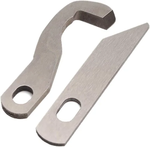 LNK Cuchillo Overlock para Brother 929D 1034D 1134D Cuchillo superior e inferior Hoja de Serger XB0563001 X77683001