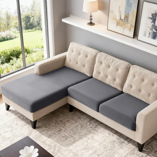 Miniatura 12 de TAOCOCO Fundas de Cojines de Sofá Elásticas Fundas de Asiento de Silla para Sillón, Fundas de Asiento de Sofá de 1 Pieza Protector de Muebles Suave