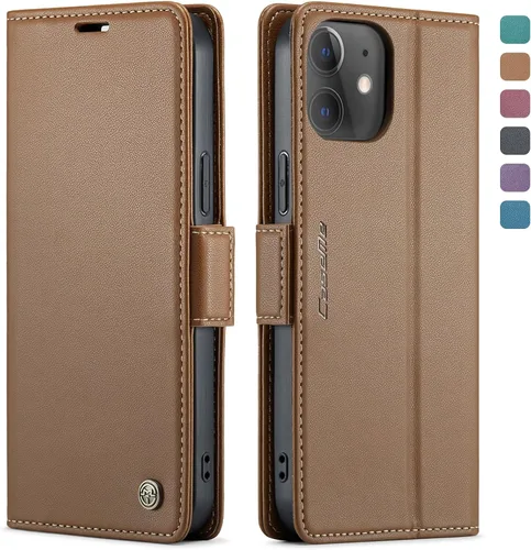 Miniatura 26 de QLTYPRI Funda tipo cartera para iPhone 7/8/SE 2020/SE 2022 5G, funda magnética de piel sintética de alta calidad con bloqueo RFID, ranuras