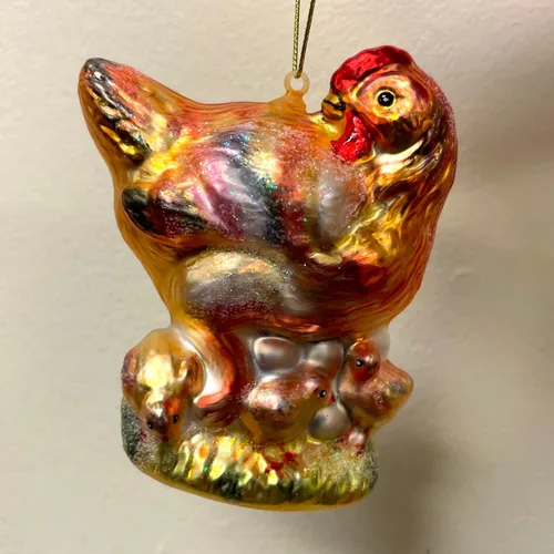 Miniatura 22 de Adorable adorno de gato atigrado con sombrero de Papá Noel, decoraciones navideñas perfectas para los amantes de los gatos, cristal hecho a mano