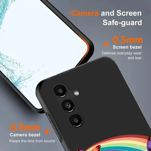 Miniatura 5 de Funda protectora para Samsung Galaxy A14 5G, TPU suave para niñas y mujeres, delgada, flexible, funda protectora para Samsung Galaxy A14 5G Mariposa
