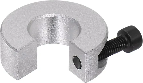 HARFINGTON Juego de collar de eje para riel lineal SBR16, collar de eje de abrazadera con tornillo de ajuste orificio de 0.630 in, diámetro exterior