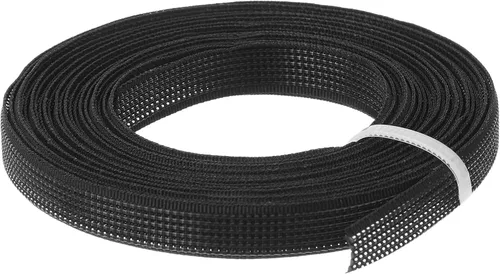 Miniatura 63 de uxcell Deshuesado para coser, 1 pieza de 5 yardas y 0.236 in – corsé de poliéster de alta densidad para vestido de novia, vestido de novia (negro)