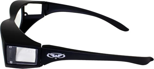 Miniatura 3 de Global Vision Escort - Gafas de sol con sobre-prescripción, tienen lentes laterales a juego que cumplen con las normas ANSI Z87.1-2003 para gafas