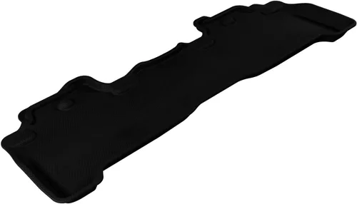 Miniatura 12 de 3D MAXpider, juego completo de tapetes para piso, ajustable, para todos los climas, para modelos selectos de Acura MDX, de caucho de Kagu Rubbe Negro