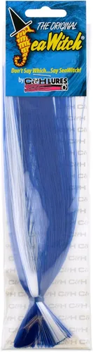 Miniatura 109 de C&H Lures Señuelos de Pesca Sea Witch - Originales Desde 1959, Faldas de Nylon Revelan Cabeza con Peso, 15 Colores, 8 Pesos de Cabeza, Señuelo