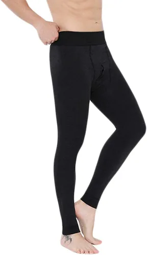 Miniatura 2 de Romastory - Pantalones largos con forro polar para hombre (tallas SM)