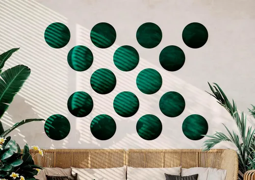 Miniatura 48 de Paneles de arte acústicos decorativos de terciopelo suave para pared, azulejos absorbentes e insonorizantes ecoamortiguadores, tablones suaves Blanco