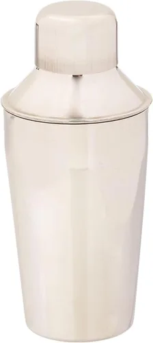 Winco Juego de coctelera de 3 piezas, 10 onzas, acero inoxidable, mediano