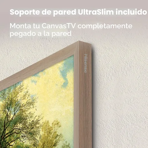 Miniatura 9 de Hisense Serie S7N CanvasTV QLED 4K de 85 pulgadas, Dolby Vision HDR Google Smart TV (85S7N, modelo 2025) - 144Hz, modo artístico, panel