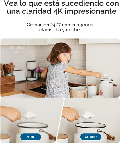 Miniatura 2 de eufy Indoor Cam E30 Kit de 2 Cámaras, Última Generación, Cámara de Seguridad 4K UHD, Cámara para Mascotas/Perros/Bebé con Aplicación de Teléfono