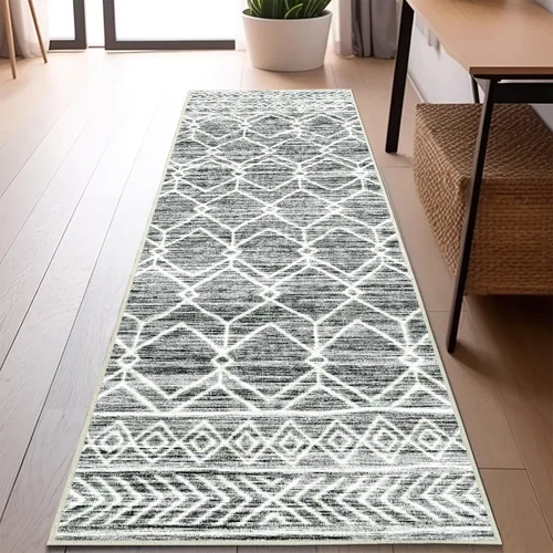 Miniatura 58 de jinchan Alfombra marroquí de pasillo 2x10 para pasillo - Alfombra de pasillo para cocina bohemia lavable a máquina, alfombra moderna suave, Boho