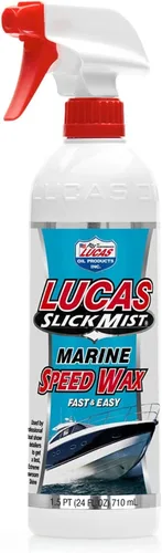 Lucas Oil 10980 Slick Mist Cera Marina de Velocidad, 24 oz