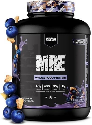 Miniatura 9 de REDCON1 MRE Proteína en polvo, pan de nuez de plátano, mezcla de proteínas de reemplazo de comidas hecha con aceite MCT y alimentos integrales