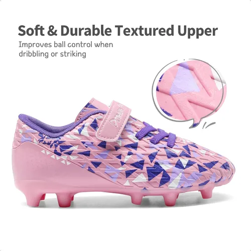 Miniatura 5 de DREAM PAIRS Zapatos de fútbol para niños y niñas, zapatos de fútbol para niños pequeñosniños grandes
