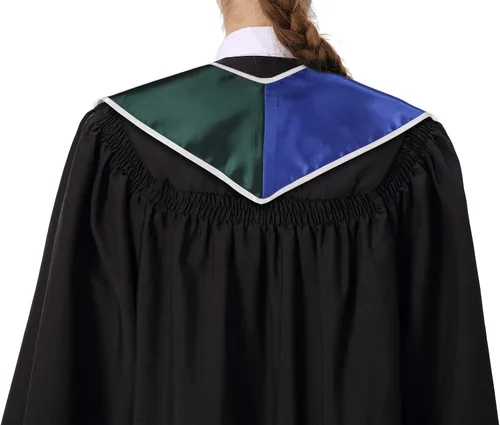 Miniatura 3 de GraduationMall Bandera de país Estola de graduación Bordado Faja para estudio a bordo de estudiantes internacionales