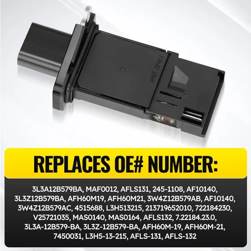 Miniatura 6 de Medidor de flujo de aire masivo MAF Sensor para Ford E150 E250 E350 E450 F150 F250 F350 F450 F550 Escape Lincoln MKX MKZ Mazda 6 CX-9 Mercury