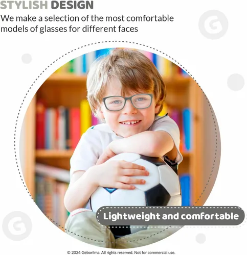Miniatura 21 de Lentes de marco flexible para niños pequeños, lentes irrompibles para niños de 1 a 3 años, lentes graduados flexibles, marcos de anteojos para niños