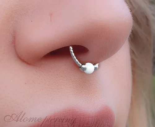 Miniatura 30 de Fake Opal Septum Rings