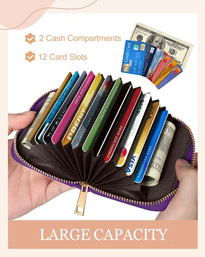 Miniatura 3 de Bistup Cartera de órgano 14 tarjetero, 6-Pintura al óleo, Moderno