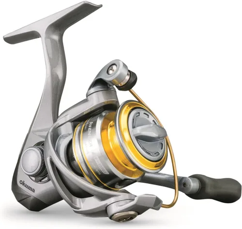 Miniatura 2 de Carrete Giratorio Okuma Avenger de Cuerpo de Grafito con 7 Rodamientos de Bolas para Agua Dulce