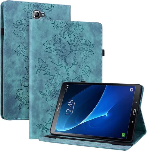 Miniatura 38 de Funda para Samsung Galaxy Tab S5e 10.5 2019 Modelo SM-T720/T725/T727, funda delgada de piel sintética con soporte multiángulo y soporte