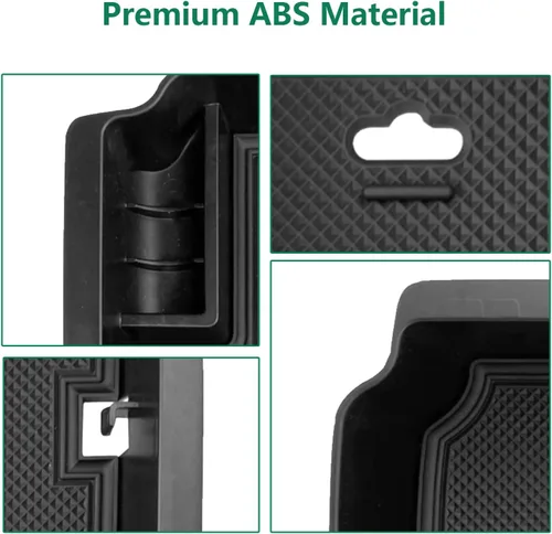 Miniatura 5 de HORRY Caja de almacenamiento para reposabrazos para Honda 2022 2023 Civic Hatchback/Sedan con consola central CVT, bandeja organizadora de bandeja