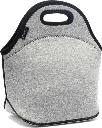 Miniatura 18 de FlowFly Lonchera de neopreno para niños, bolsa suave aislada, mini bolsa térmica para comidas, kit para niños, niñas, hombres, mujeres, escuela