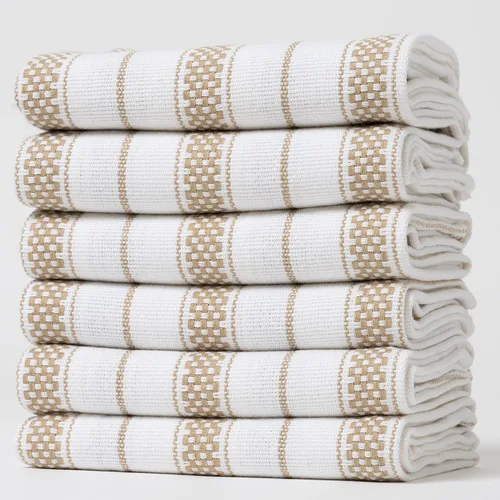 Miniatura 36 de Juego de Toallas de Cocina – Paquete de 3 (20 x 30 pulgadas) Extra Grandes de Algodón Premium para Cocina – Absorbentes – 100% Algodón – con Lazo