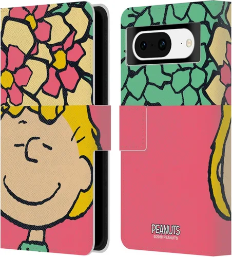 Miniatura 57 de Head Case Designs Officially Licensed Peanuts Snoopy & Woodstock 2 Halfs and Laughs Leather Wallet Case Compatible with Google Pixel 8 Snoopy