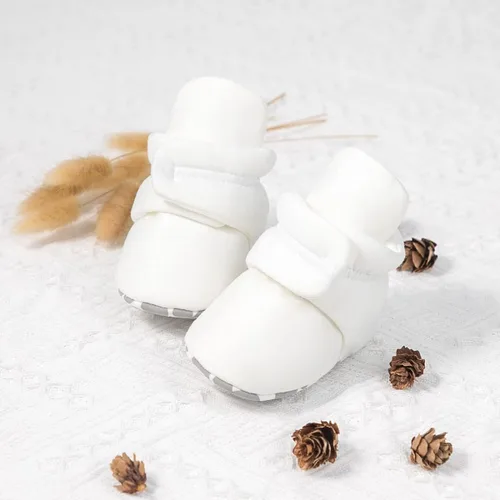 Miniatura 111 de Sawimlgy - Botines de algodón antideslizantes para recién nacido, con agarre, para cuna o para el invierno